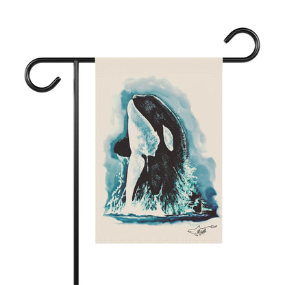 Brave Little Hunter Orca Garden & House Banner