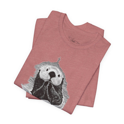 Sea Otter Unisex Jersey Short Sleeve Tee