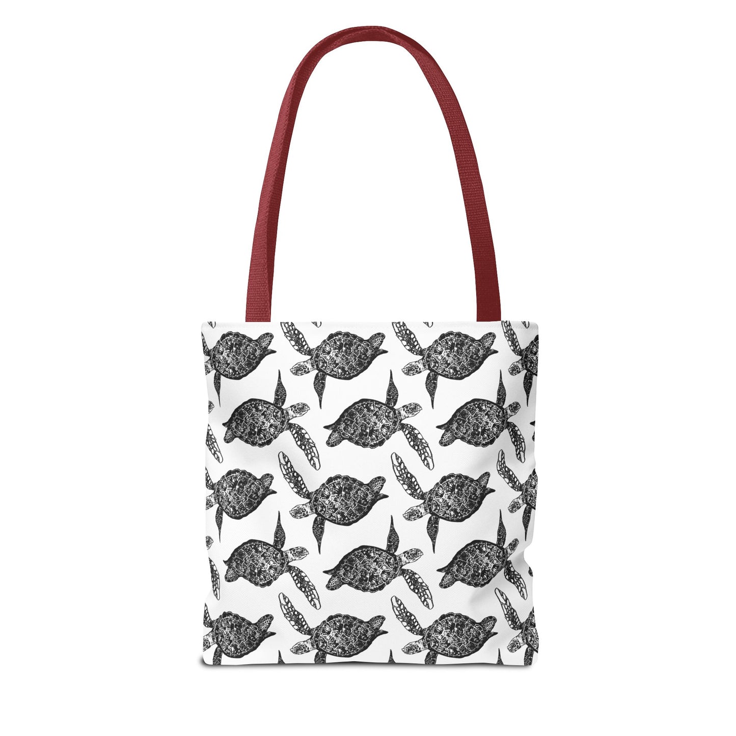 Sea Turtle Tote Bag White(AOP)