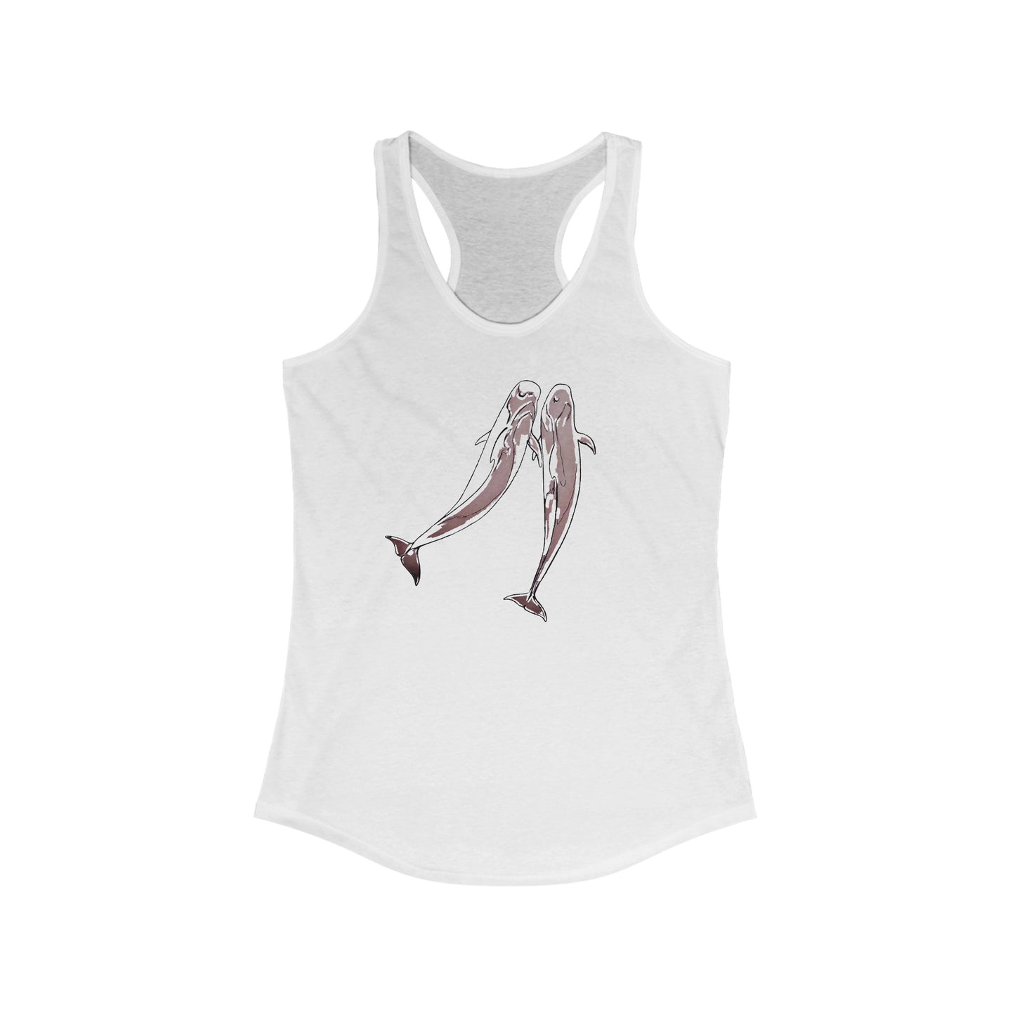 Pilot Whale Women's Ideal Racerback Tank