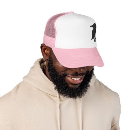 Crow Trucker Hat (Embroidery)