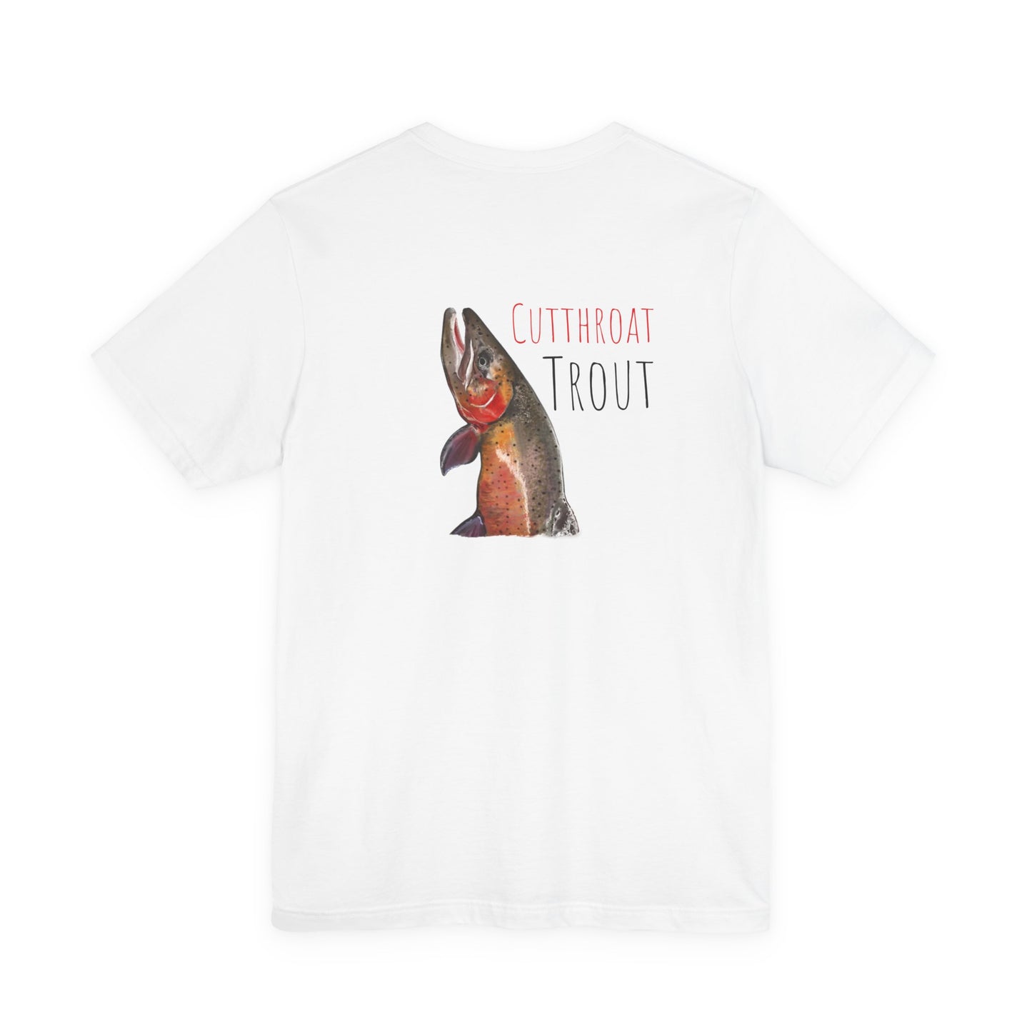 Cutthroat Trout Unisex Jersey Short Sleeve Tee