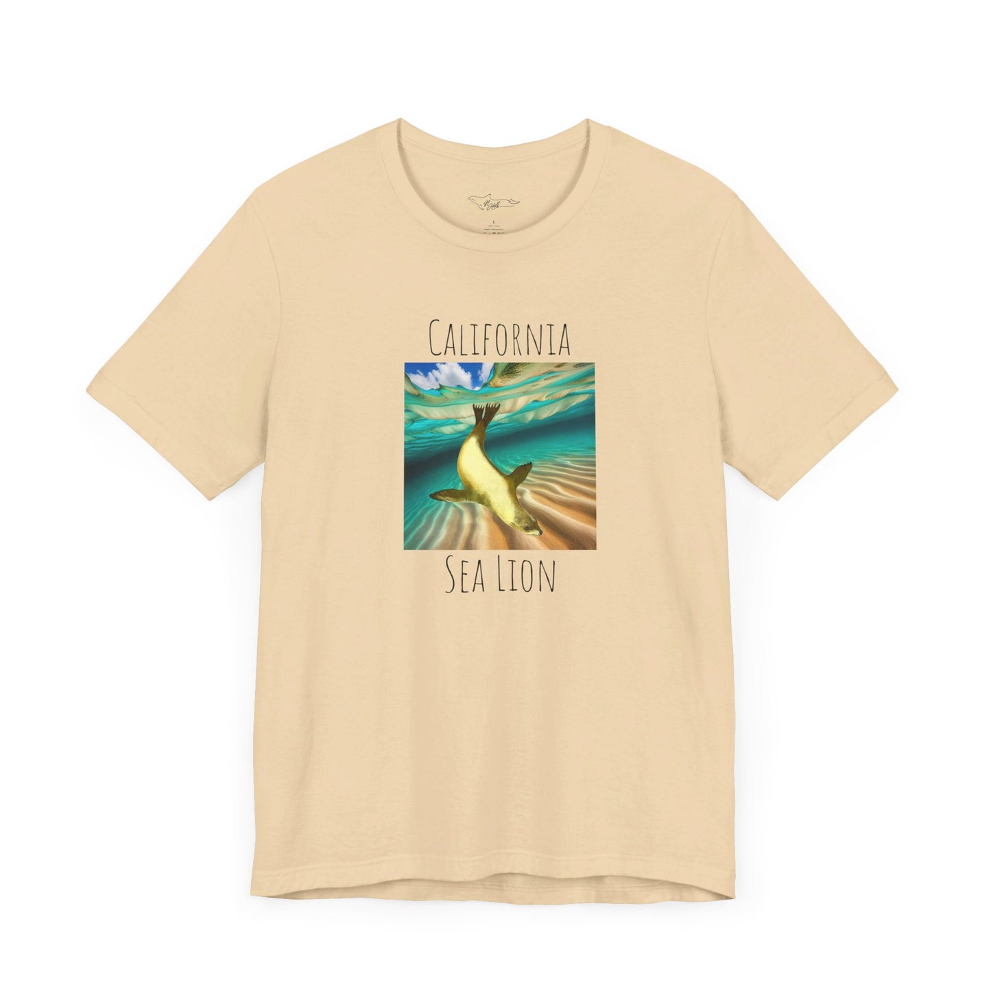 California Sea Lion Swim Unisex Jersey Short Sleeve Tee