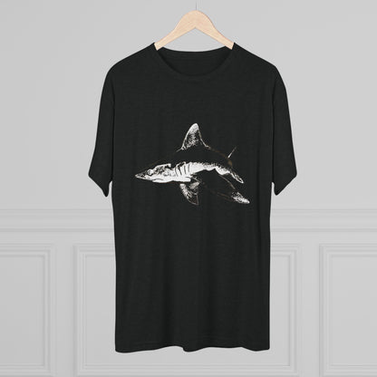 Shark Unisex Tri-Blend Crew Tee
