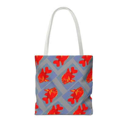 Garibaldi Damselfish Fish Tote Bag (AOP)