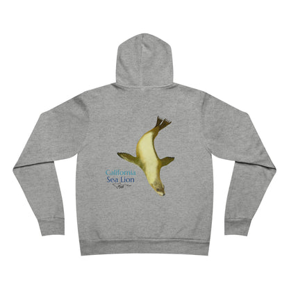 California Sea Lion Unisex Sponge Fleece Pullover Hoodie