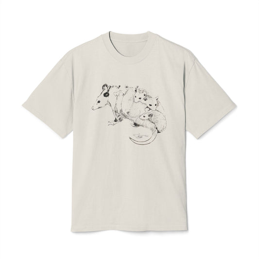 Opossum Unisex Heavy Faded Tee