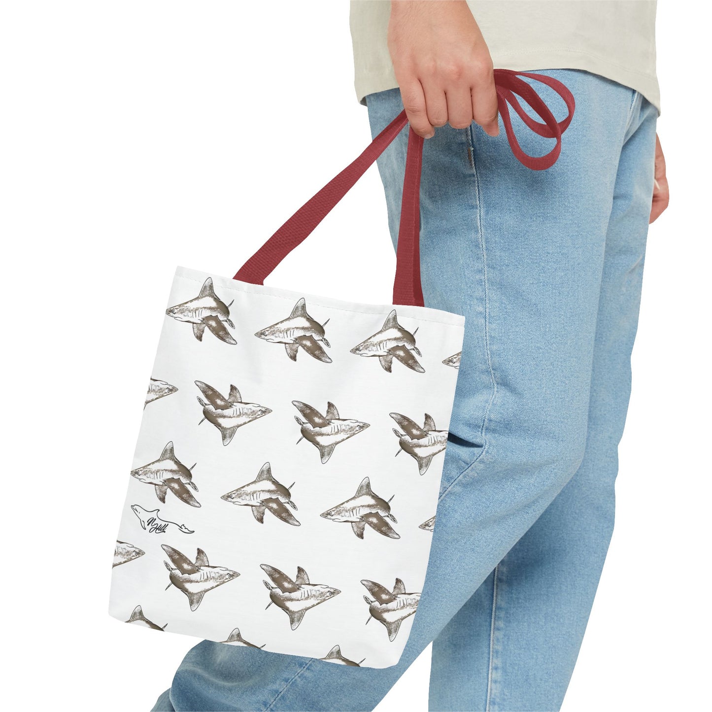 Oceanic Reef Shark Tote Bag (AOP)