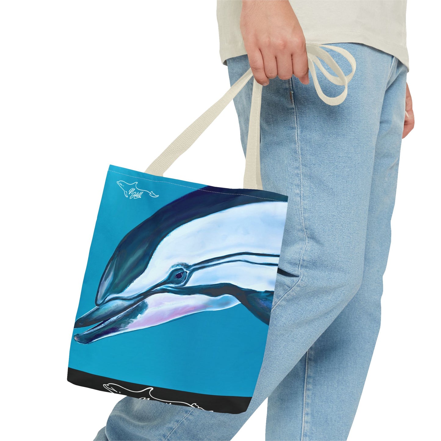 Common Dolphin Tote Bag (AOP)