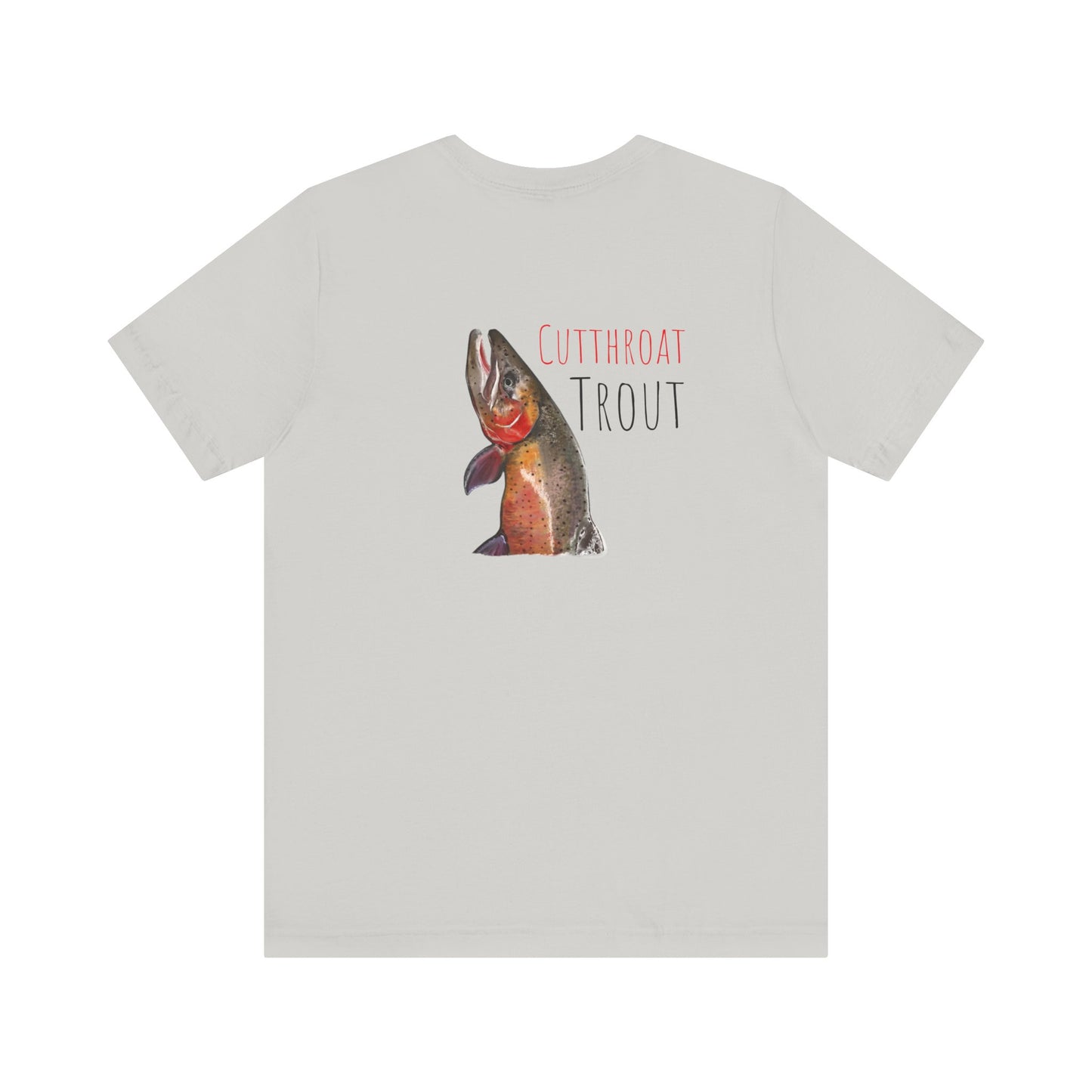 Cutthroat Trout Unisex Jersey Short Sleeve Tee