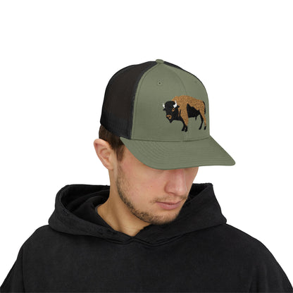 Buffalo Snapback Trucker Cap