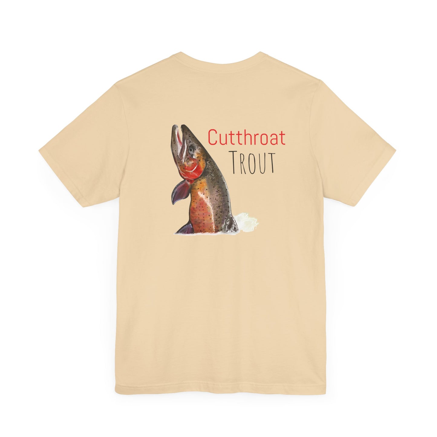 Cutthroat Trout Unisex Jersey Short Sleeve Tee