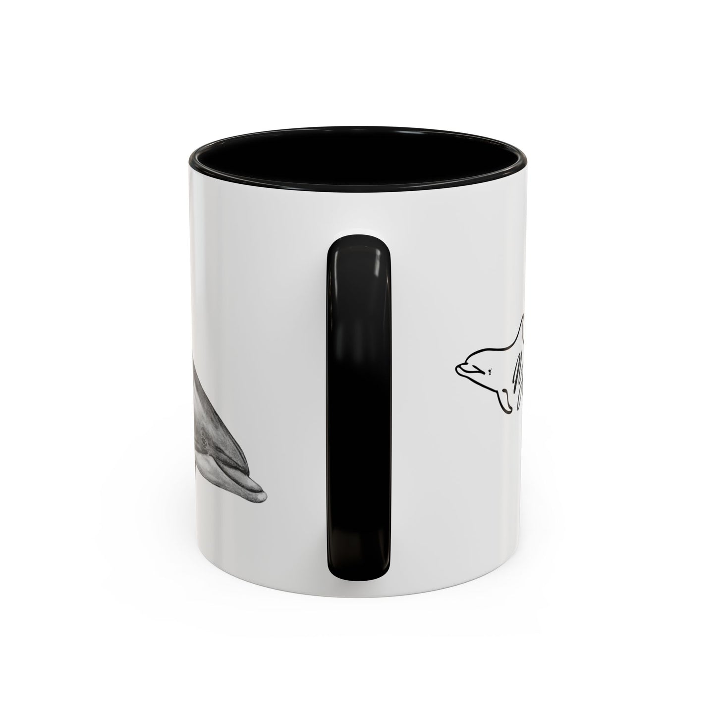 Dolphin Accent Coffee Mug, 11oz