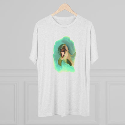 Bottlenose Dolphin Unisex Tri-Blend Crew Tee