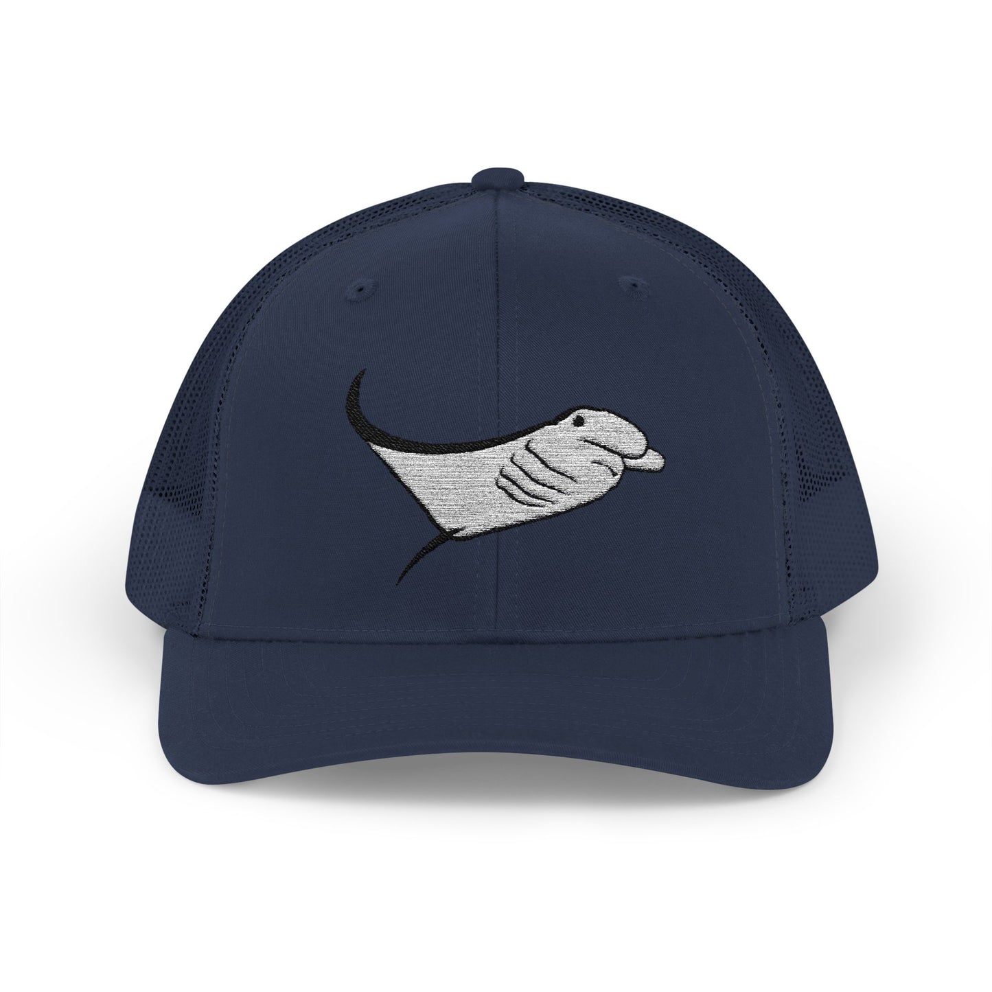 Manta Ray Snapback Trucker Cap