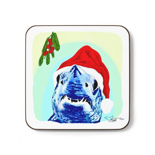 Mistletoe Mako Shark Hardboard Back Coaster