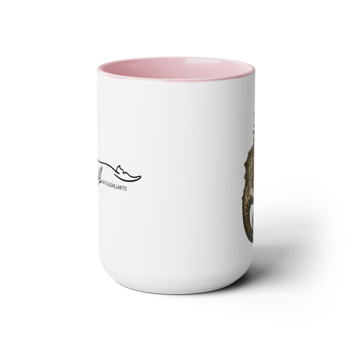 Sea Horse Two-Tone Coffee Mugs, 15oz