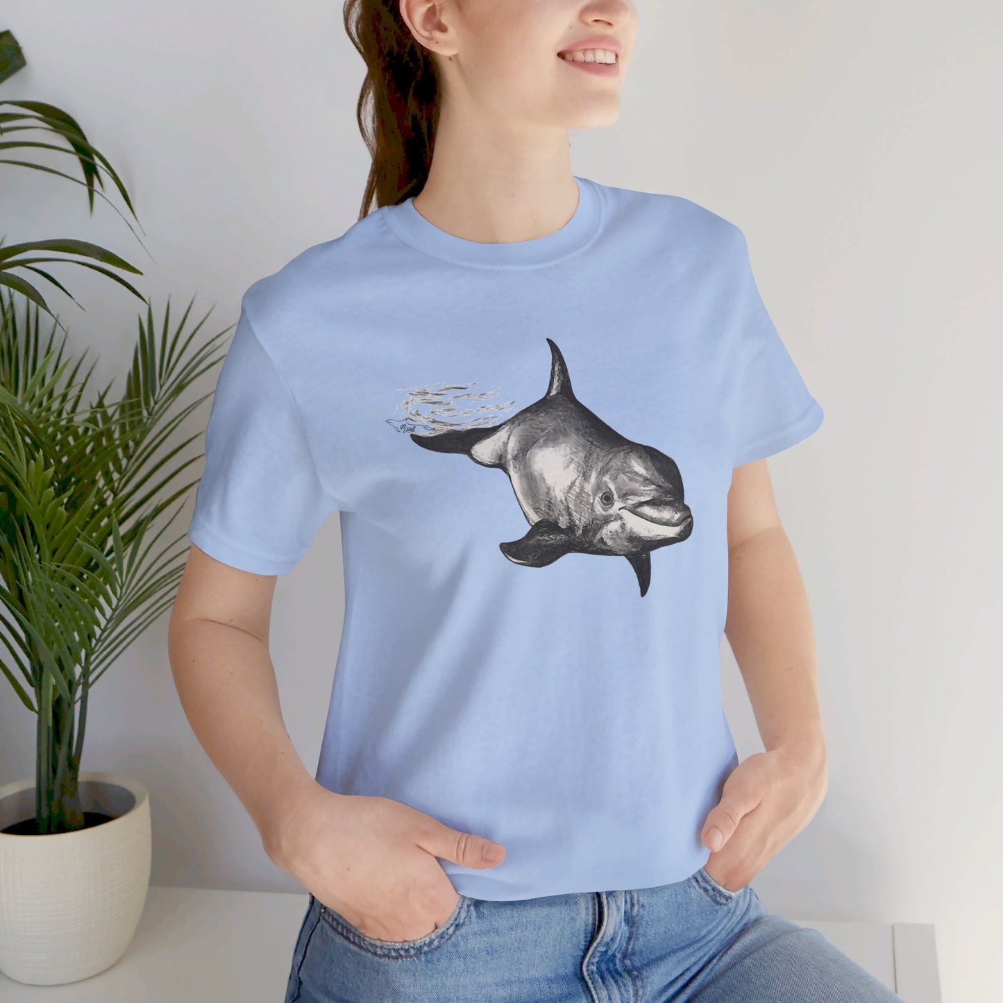 Dolphin Dive Unisex Jersey Short Sleeve Tee