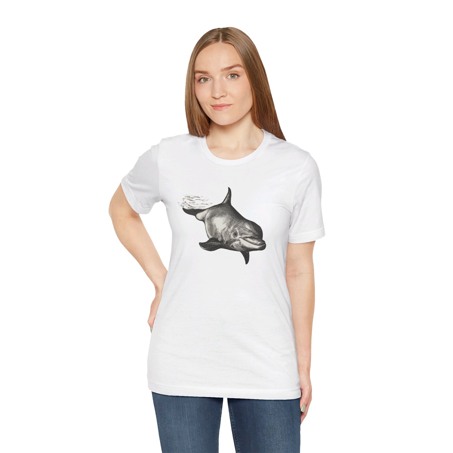 Dolphin Dive Unisex Jersey Short Sleeve Tee