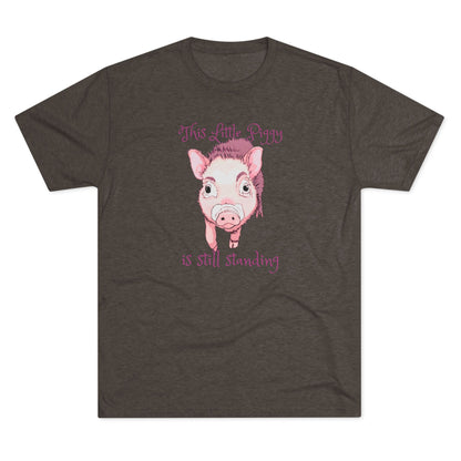 This Little Piggy Unisex Tri-Blend Crew Tee