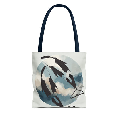 Orcas World Tote Bag (AOP)