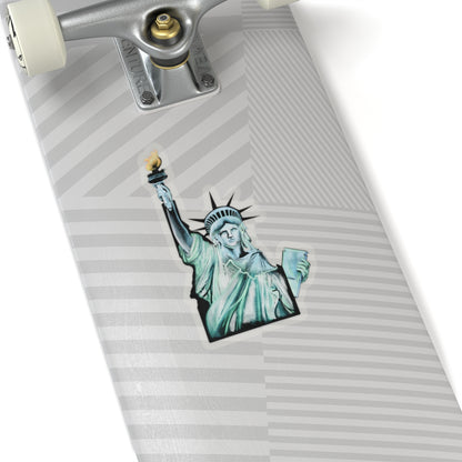 Statue of Liberty Kiss-Cut Stickers