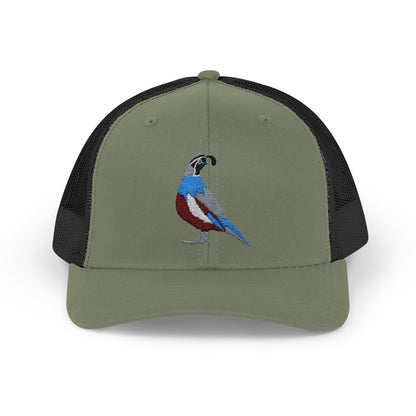 Quail Snapback Trucker Cap