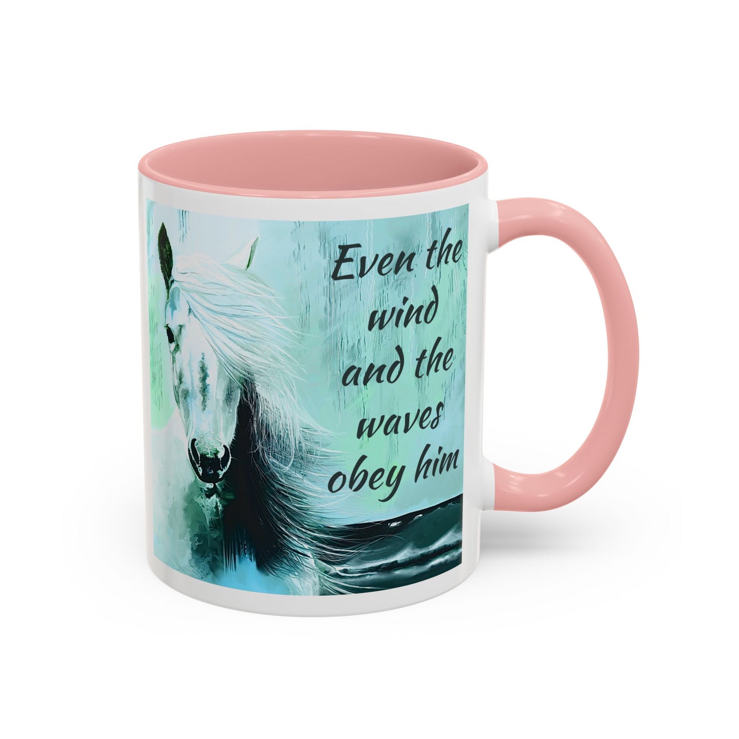 Beach Horse Accent Coffee Mug, 11oz