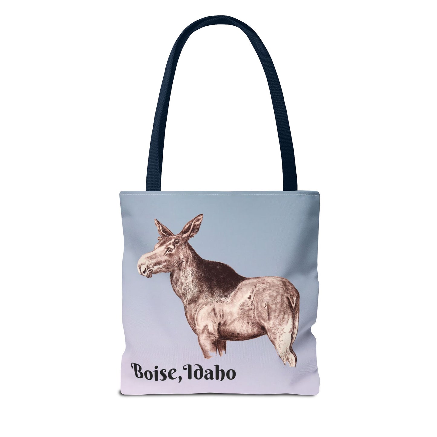 Boise Idaho Moose Tote Bag (AOP)