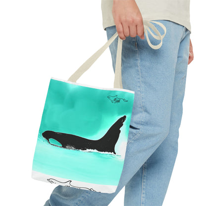 Orca Chainsaw Orca Tote Bag (AOP)