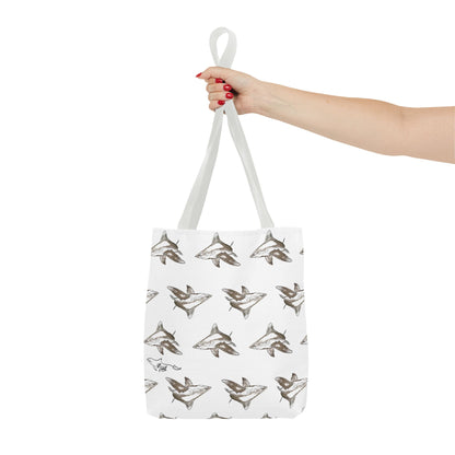 Oceanic Reef Shark Tote Bag (AOP)