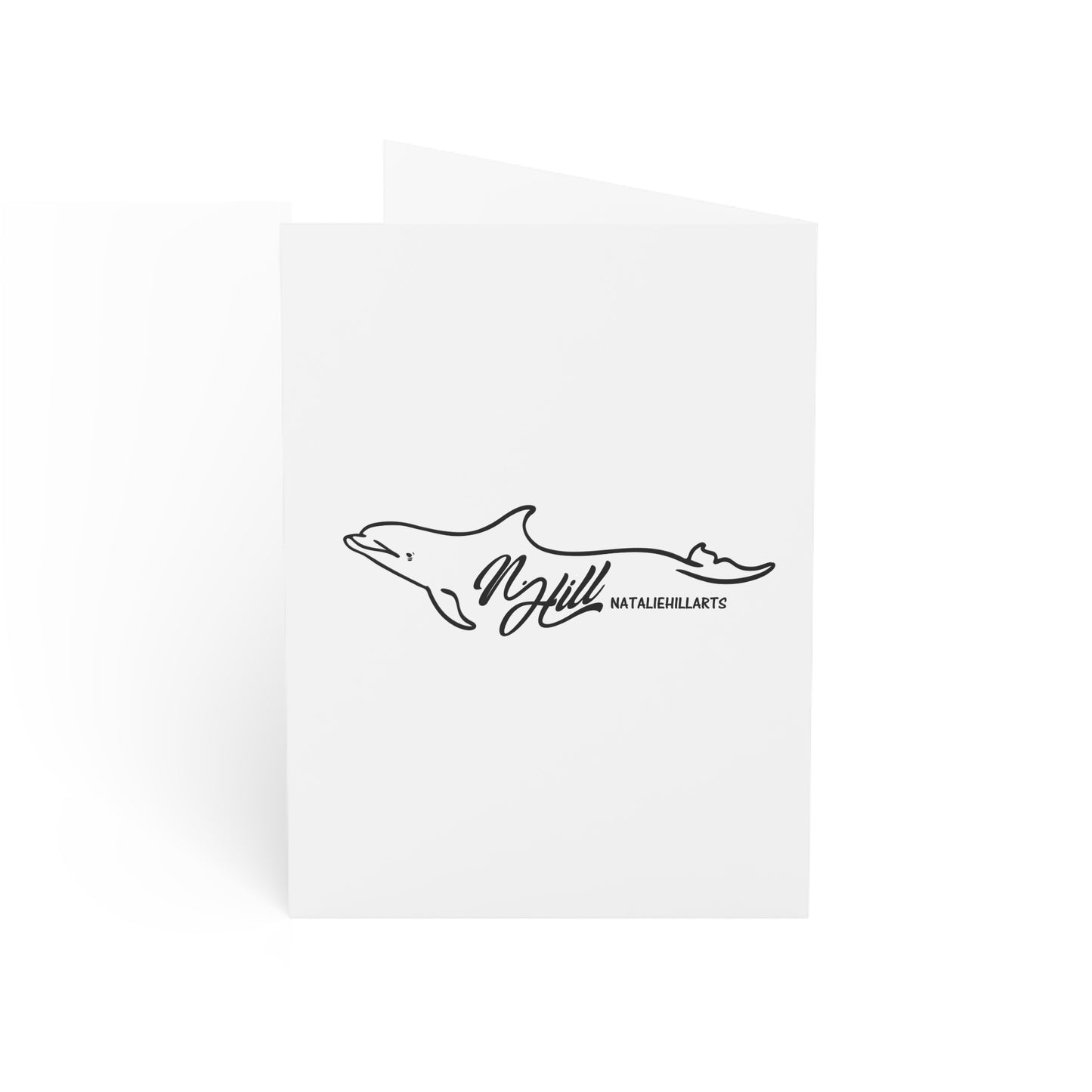 Shark and Mistletoe Christmas Greeting Cards (1, 10, 30, and 50pcs)