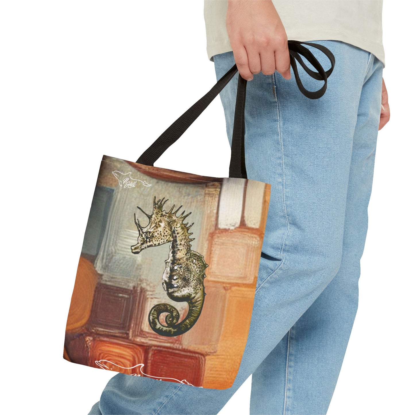 Sea Horse Tote Bag (AOP)