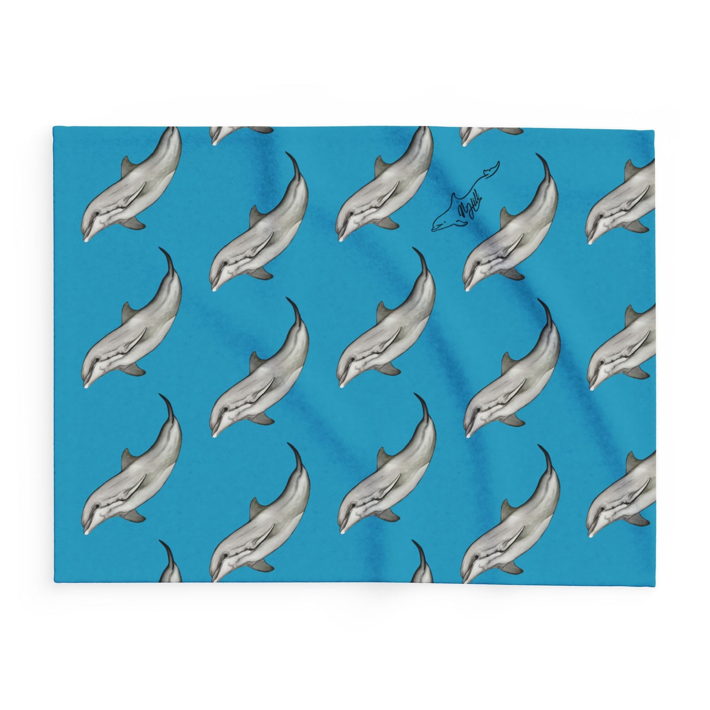 Dolphin Arctic Fleece Blanket