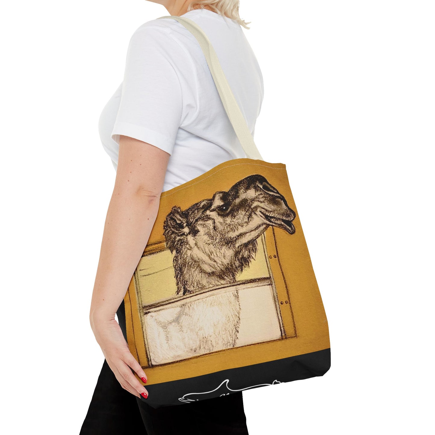 Bussin Clyde The Camel Tote Bag (AOP)