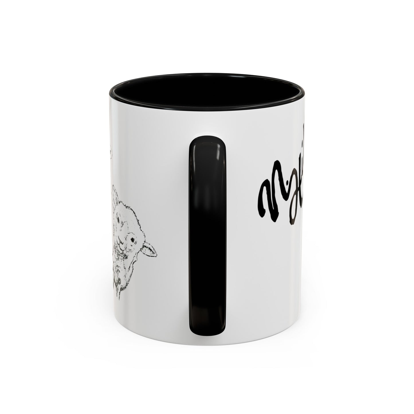 Get In The Heard Sheep Accent Coffee Mug (11, 15oz)