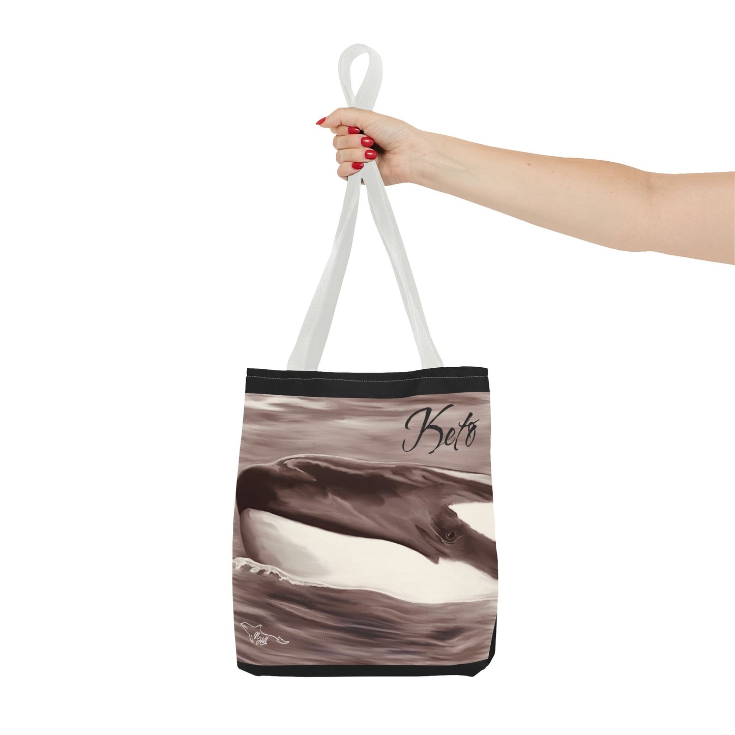 Keto Orca Tote Bag (AOP)