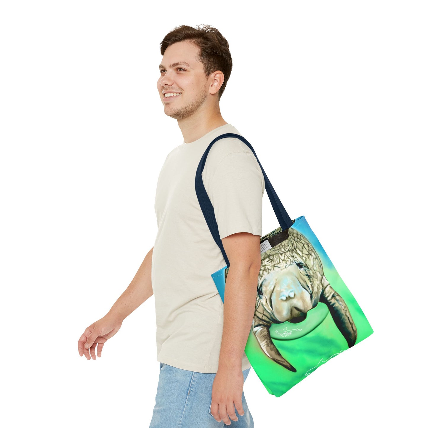 Manatee Tote Bag (AOP)