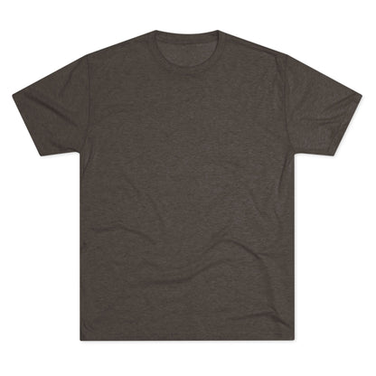 Deep Thinker Octopus Unisex Tri-Blend Back Print Crew Tee