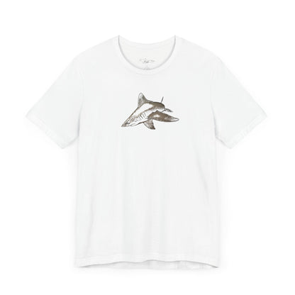 Oceanic Whitetip Shark  Unisex Jersey Short Sleeve Tee