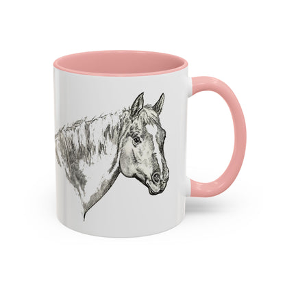 Horse Accent Coffee Mug, 11oz