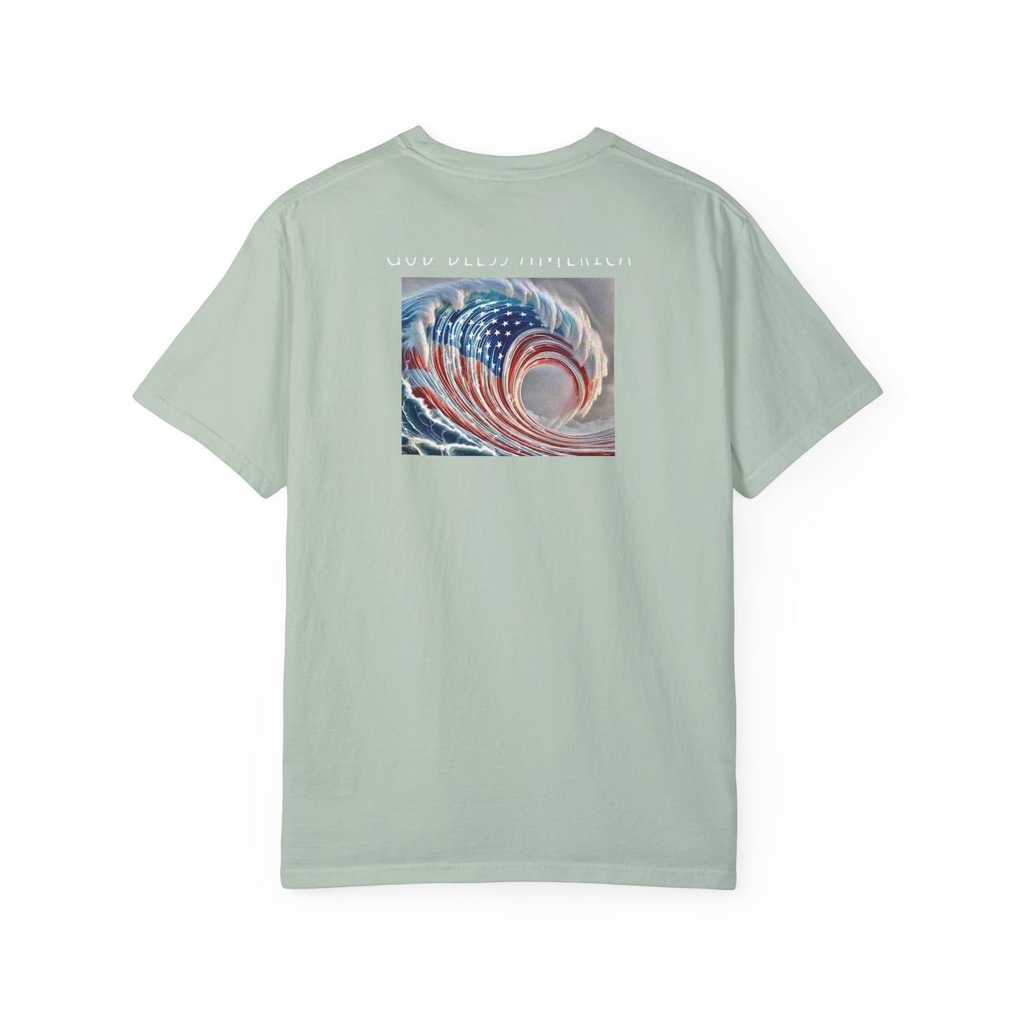 Flag Unisex Garment-Dyed T-shirt