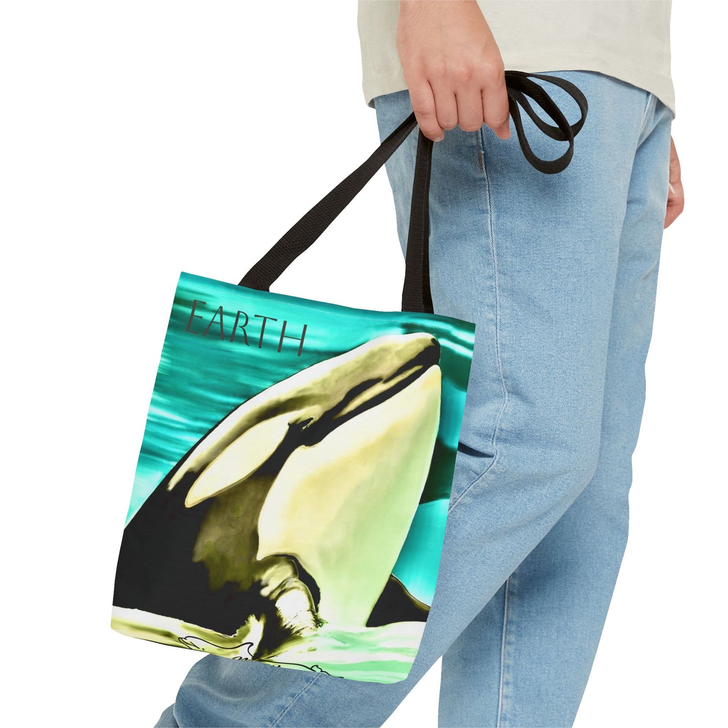 Earth Orca Tribute Tote Bag (AOP)