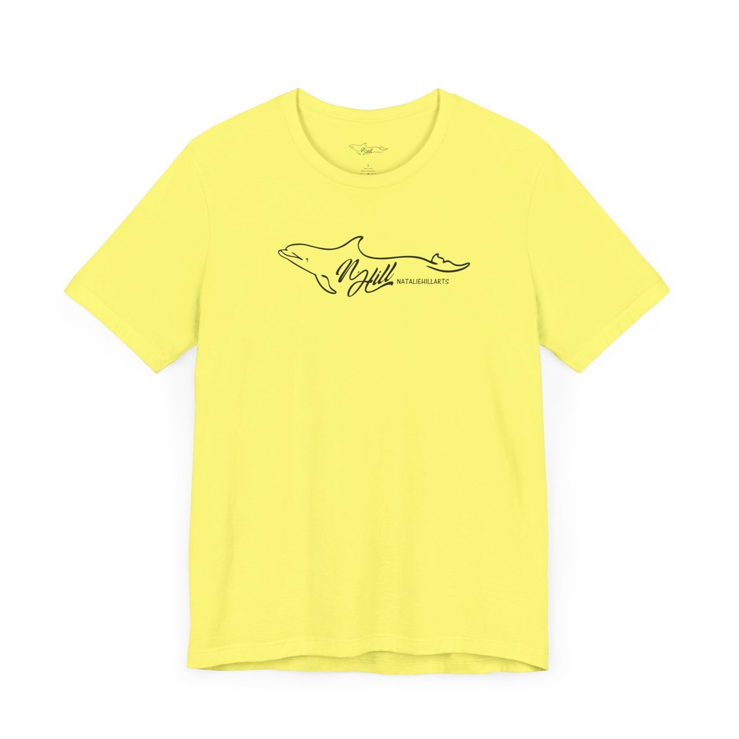 Natalie Hill Dolphin Logo Unisex Jersey Short Sleeve Tee