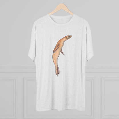 Sea Lion Unisex Tri-Blend Crew Tee