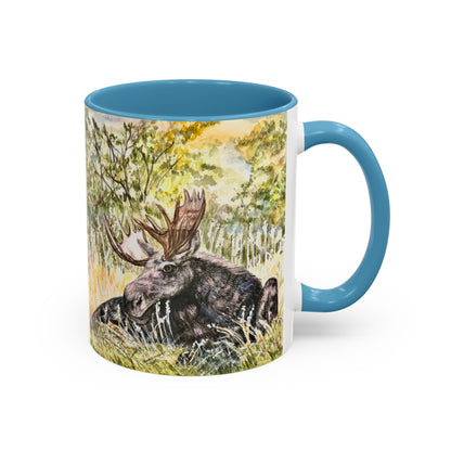 Moose Accent Coffee Mug 11oz