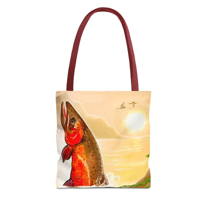 Cutthroat Trout Tote Bag (AOP)