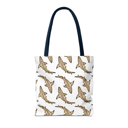 Great White Shark Tote Bag (AOP)