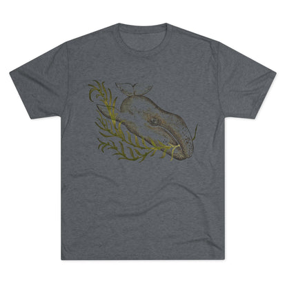 Grey Whale Unisex Tri-Blend Crew Tee