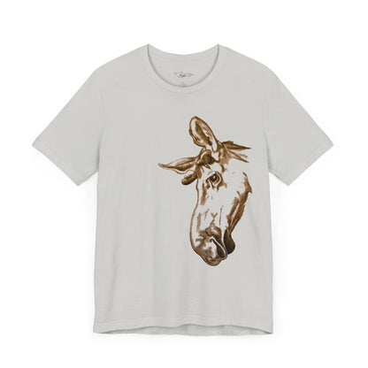 Curious Moose Unisex Jersey Short Sleeve Tee